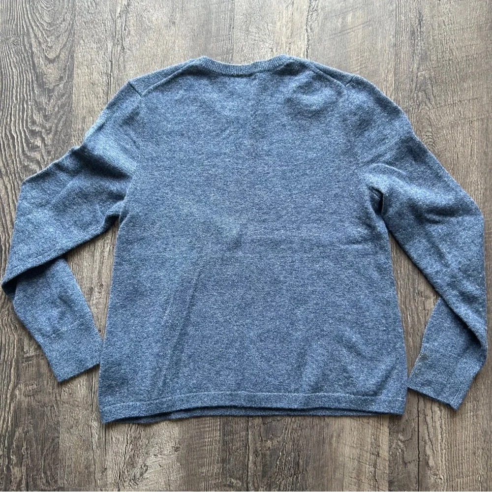 Polo Ralph Lauren | Wool Blend Sequin American Flag USA Heart Sweater Medium